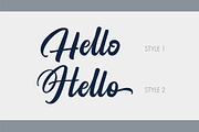 PRISTYNE Script, a Script Font by Olexstudio (Thumbnail 2 of 7)