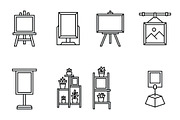 Bundles Set Optical Store Icons, an Outline Icon by adenpinkstore (Thumbnail 32 of 44)