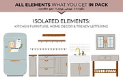Home INTERIOR & House DECOR BUNDLE, an Object Graphic by Ruslana Lubenets (Thumbnail 17 of 41)
