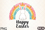 Happy Easter Clipart, an Illustration by DreamCafeArt (Thumbnail 1 of 7)