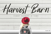 Harvest Barn - Farmhouse Casual, a Script Font by Konstantine Studio (Thumbnail 1 of 11)