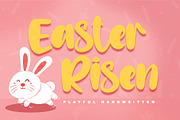 Easter Risen, a Script Font by Letterara (Thumbnail 1 of 6)