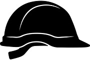 Safety Helmet Silhouette Bundle, a Work Illustration by balal (Thumbnail 3 of 13)