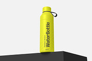 Realistic Water Bottle Mockup PSD, a Packaging Mockup by graphypix (Thumbnail 1 of 4)