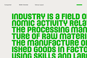 Sideware; Condensed Unicase Font, a Sans Serif Font by Eko Bimantara (Thumbnail 5 of 6)
