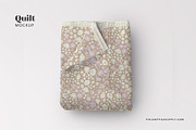 Quilt Blanket Mockup, a Household Mockup by Field Office (Thumbnail 4 of 4)