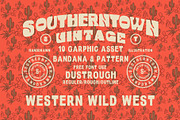 Bandana & pattern, an Object Illustration by Southerntown (Thumbnail 1 of 7)