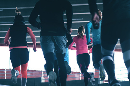 Group of people working out., a Sports & Recreation Photo by Stefan & Janni