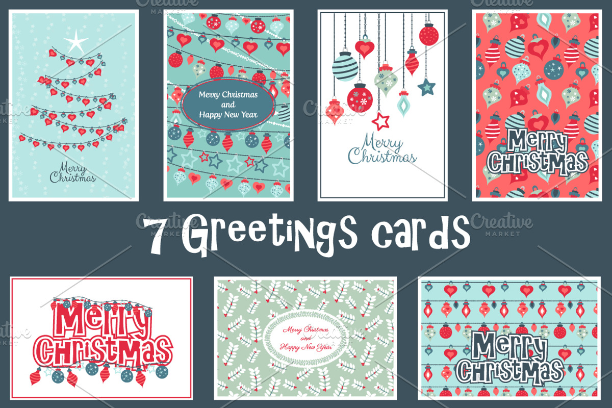 Christmas vector brushes & pattern, a Brush Add-On by MM Studio (Photo 6 of 7)