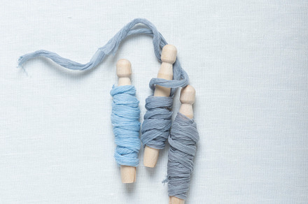 Concept of handmade silk ribbons, a Beauty & Fashion Photo by oxana.denezhkina
