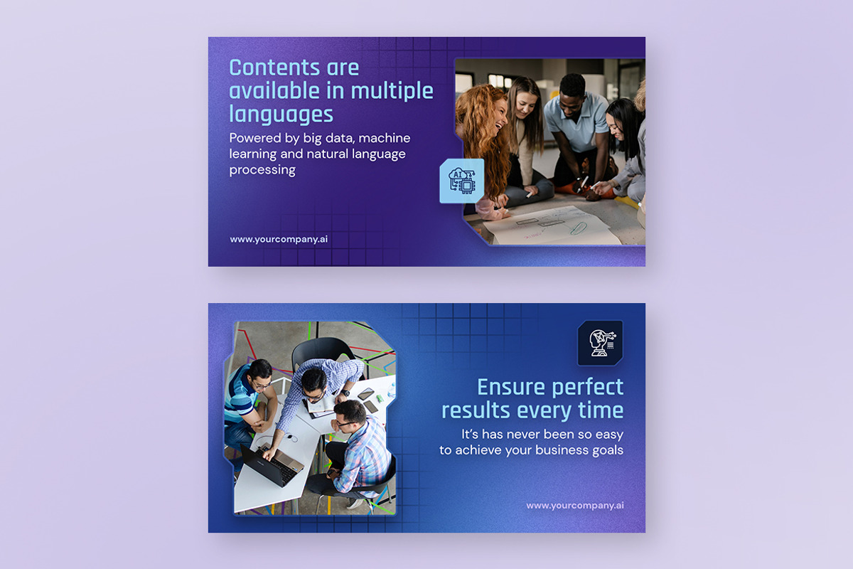 AI Banner Templates for Facebook, a Social Media Template by Brandify Studio (Photo 4 of 4)
