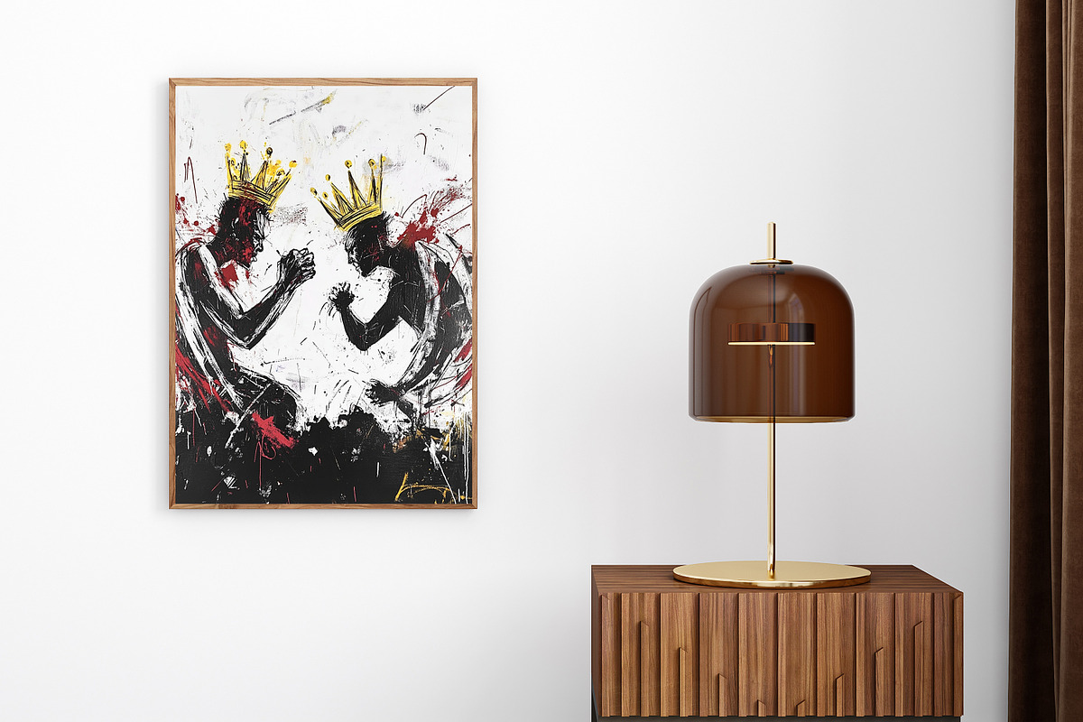Black Noise Wall Art, a Sport Illustration by PrintablesByFranklyn (Photo 6 of 6)