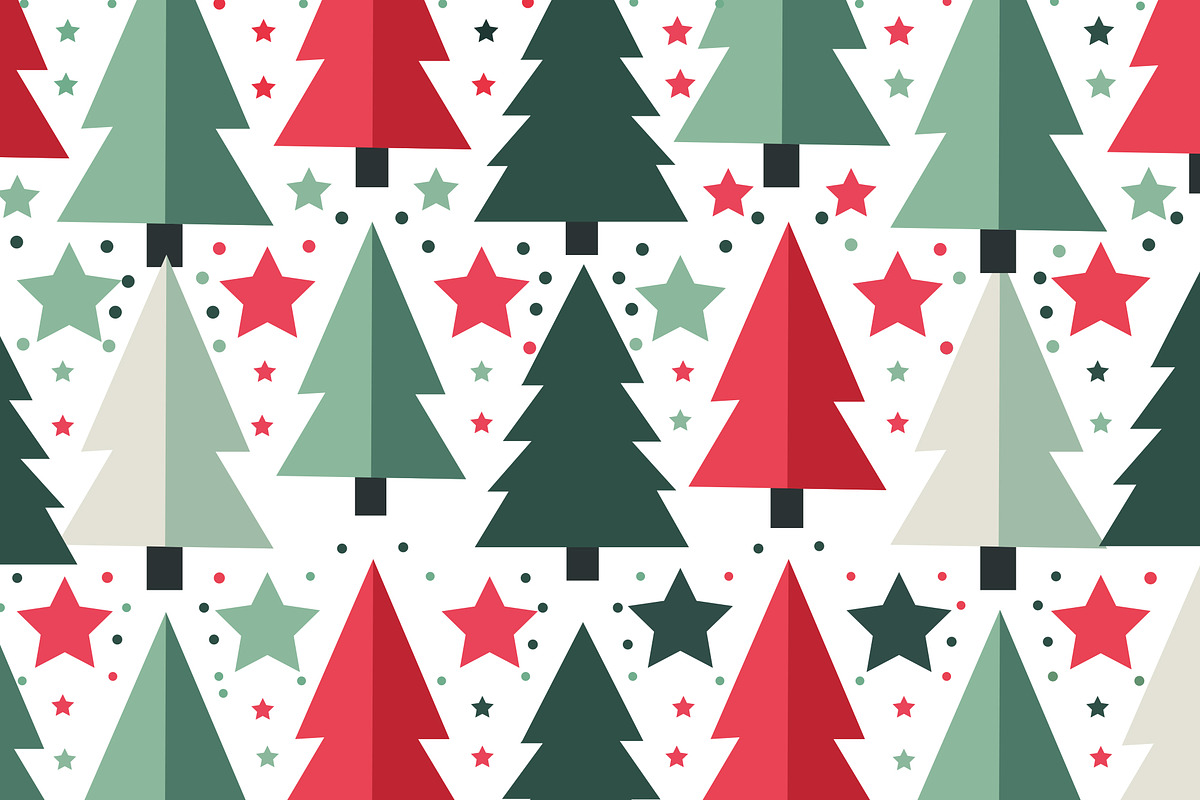 Christmas pattern set, a Pattern Graphic by TiveCreate (Photo 2 of 11)