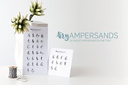 36 unique Ampersands &&, a Symbol Font by Twentysix (Thumbnail 3 of 5)