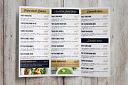 Restaurant Food Menu, a Templates & Theme by ZiziMarket (Thumbnail 3 of 5)