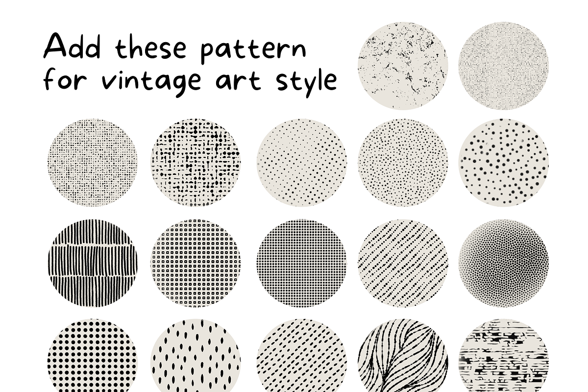 Procreate vintage ink comic brush, a Brush Add-On by ProcreateiBox (Photo 8 of 8)