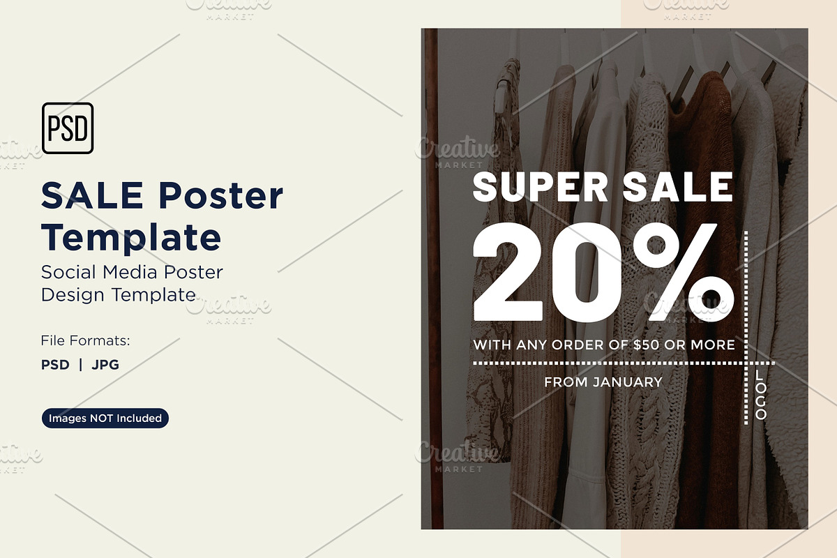 Sale Marketing Poster Design 59, a Social Media Template by shahsoft (Photo 1 of 2)