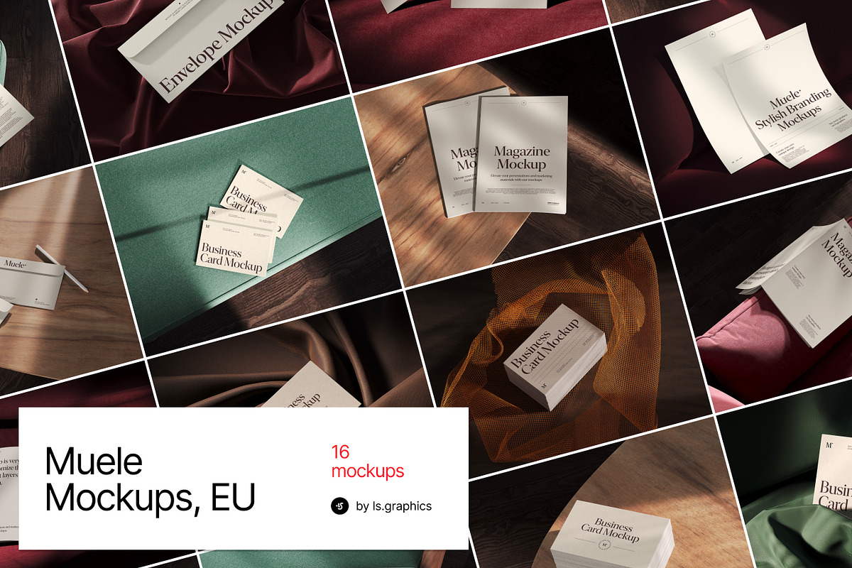 Muele, Branding Mockups, EU, a Books & Magazine Mockup by ls.graphics (Photo 1 of 10)