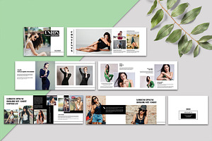 Fashion Lookbook, a Magazine Template by Template Shop