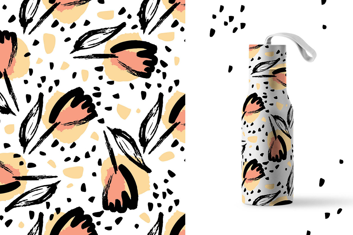 Spring flowers. Patterns collection, a Pattern Graphic by Maru_art (Photo 9 of 13)