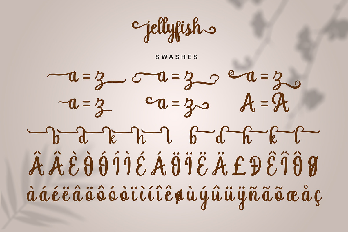 Jellyfish Script, a Script Font by Graphic Deal (Photo 9 of 9)
