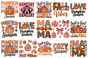 Fall Clipart Sublimation Bundles, a Decorative Illustration by Dizzy Art Studio (Thumbnail 1 of 2)