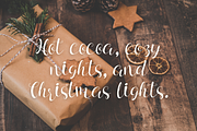 Lovely Christmas is script font, a Script Font by Brown Cupple (Thumbnail 11 of 12)