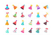 Birthday Hat Stickers, an Emoji Icon by Vectors Market (Thumbnail 5 of 5)