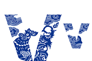 Letter A-Z Chinese style, a Symbol Font by PonDeArt (Thumbnail 23 of 27)