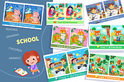 Funny Differences Set, an Education Illustration by ArtyCats (Thumbnail 3 of 9)