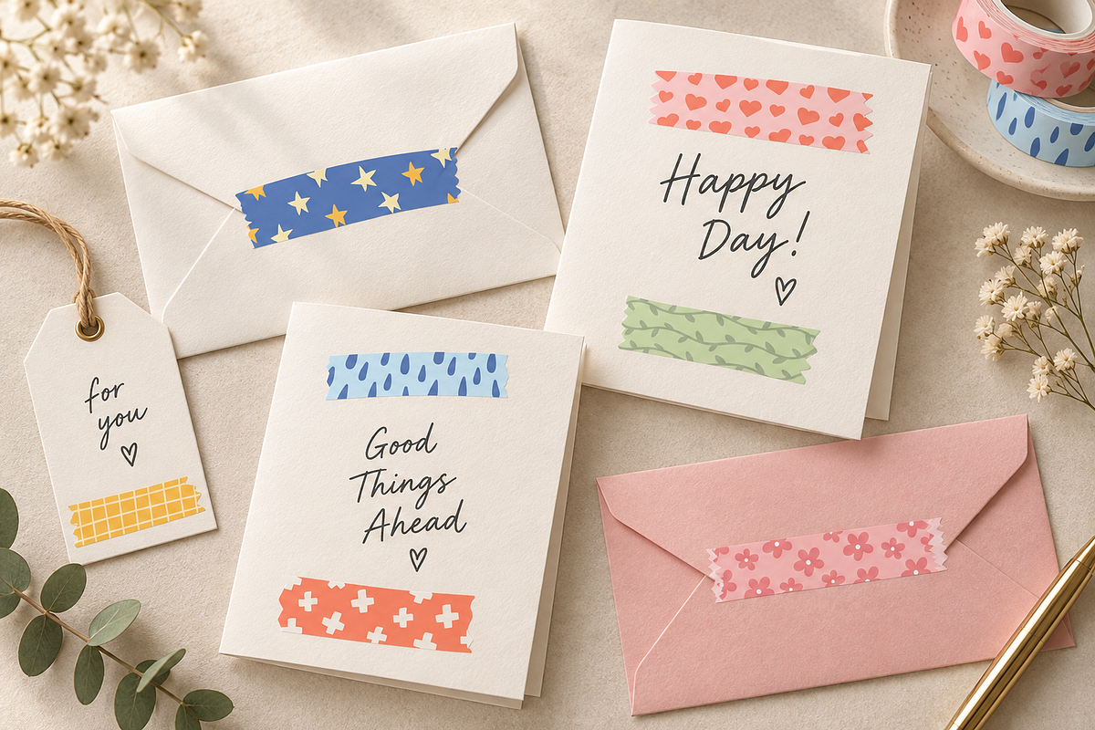 Hand Drawn Washi Tape Clipart, a Decorative Illustration by Anna Studio (Photo 5 of 12)