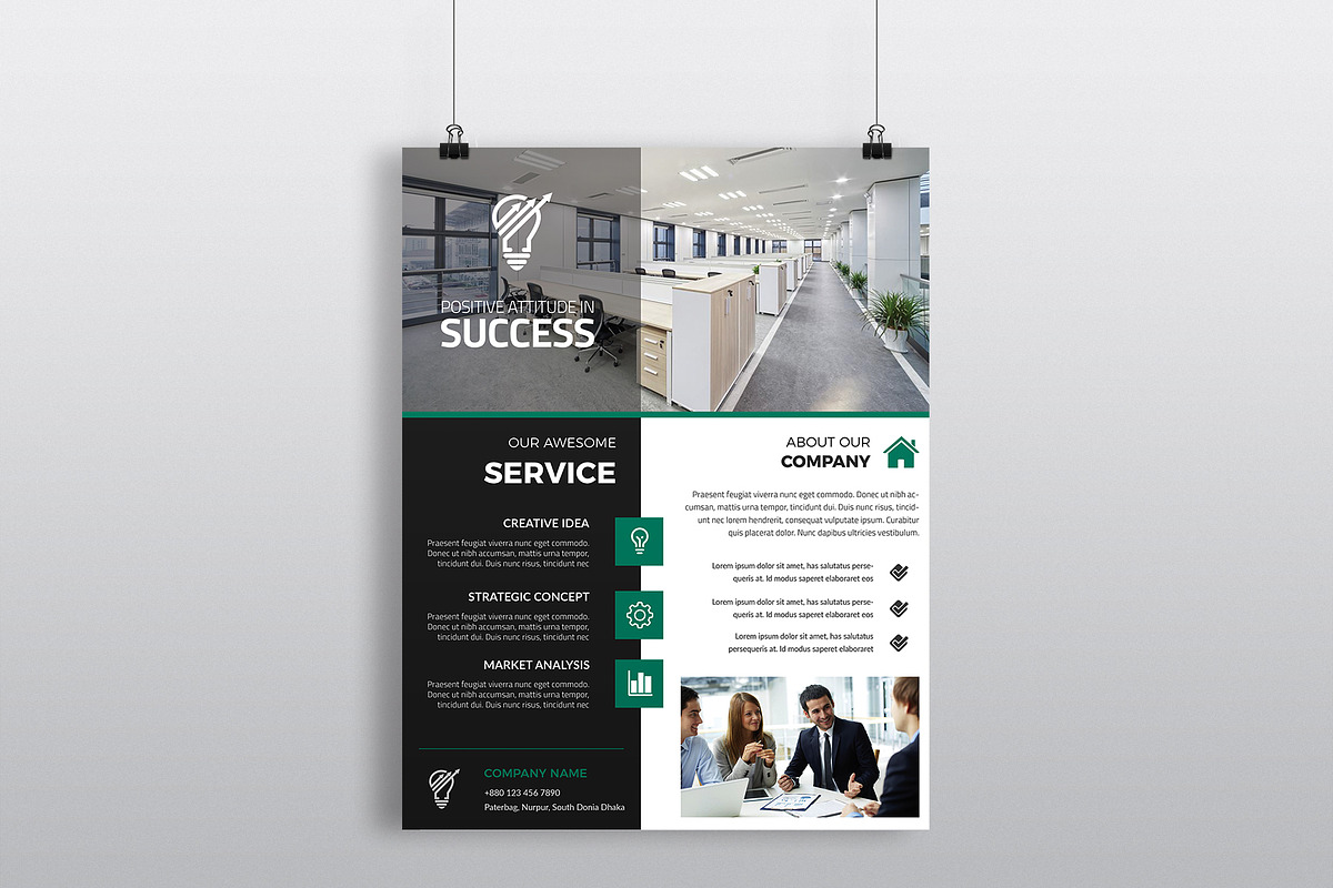30+ Business Flyers Bundle, a Flyer Template by Imagine Design Studio (Photo 26 of 31)