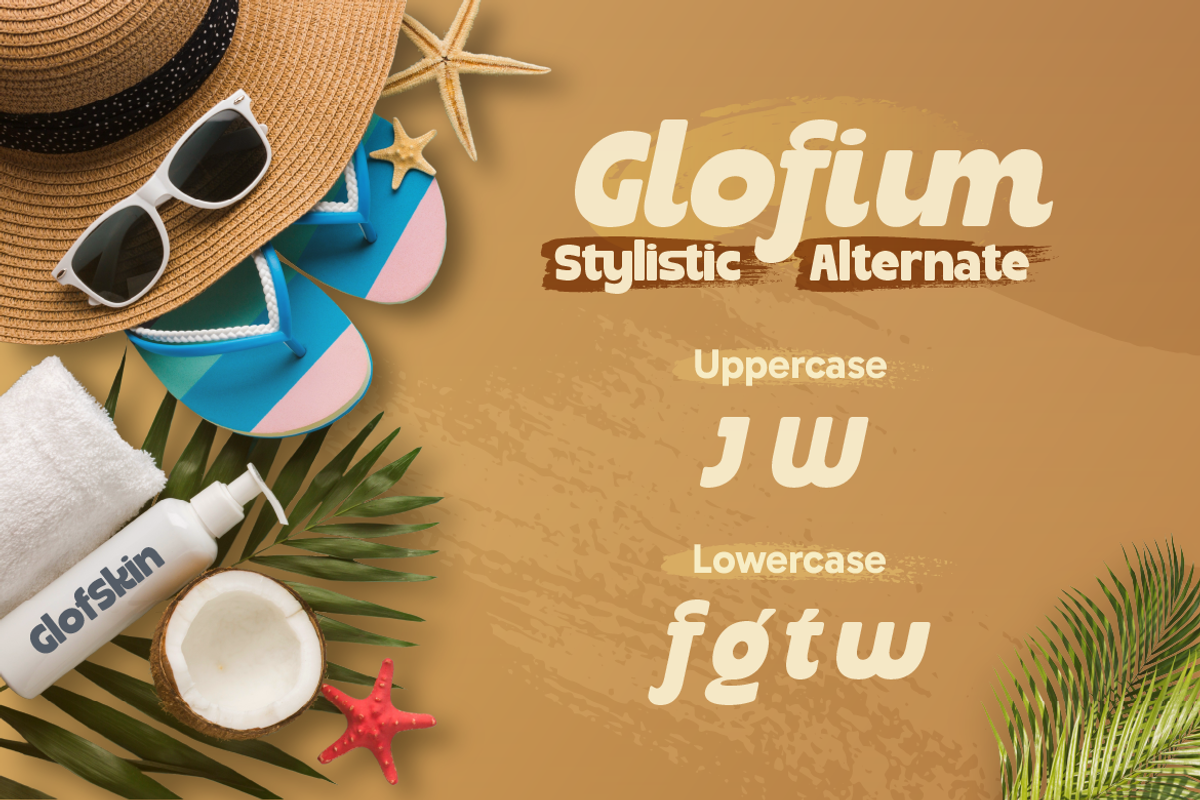 Glofium, a Sans Serif Font by Burntilldead (Photo 9 of 13)