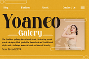Yaendin - Modern Serif Font, a Serif Font by MaikoHatta (Thumbnail 2 of 8)