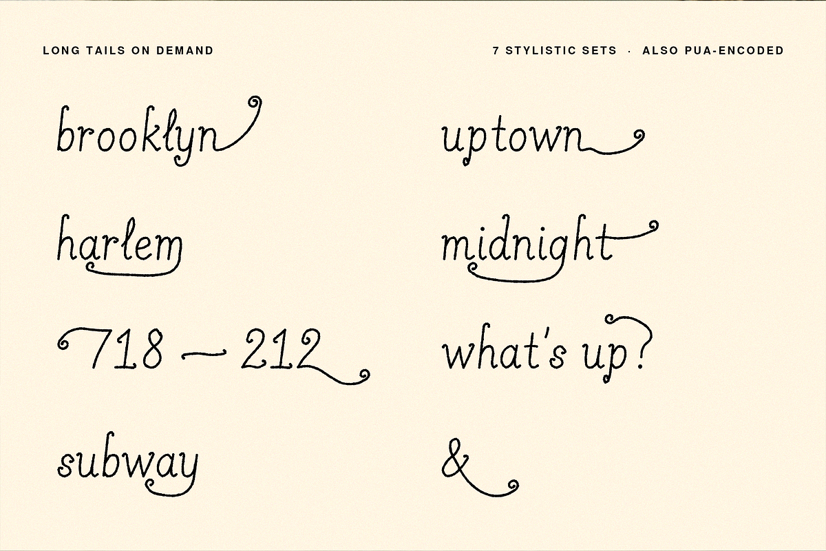 Tanglevine Script Font, a Handwritten Font by Lilithcollageart (Photo 4 of 10)