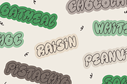 COOKIE — multilingual bubble font, a Handwritten Font by Studio Noppo (Thumbnail 2 of 7)