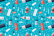 Medicine set + seamless pattern, a Healthcare Illustration by Good Studio (Thumbnail 8 of 14)