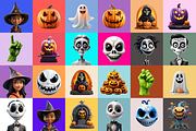 320 Elements Halloween Characters, a Characters & Person 3D Model by Digital Blood (Thumbnail 7 of 15)