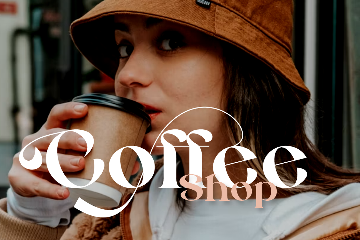 Kafteg - Luxury Coffee Font, a Serif Font by Iqsiart Studio (Photo 3 of 15)