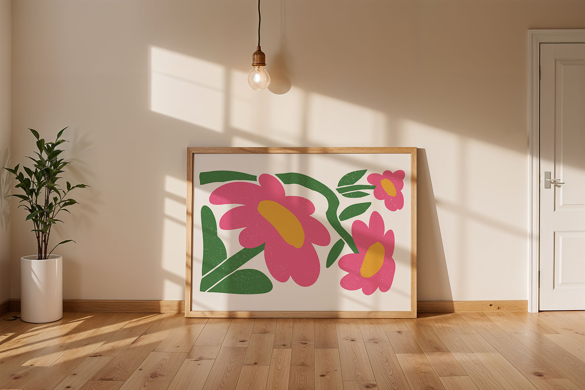 Landscape Frame Mockup | 5x7 Ratio, a Household Mockup by isjakimockups (Photo 9 of 9)