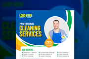Cleaning Service Social Media Bundle, a Social Media Template by gstudiovect21 (Thumbnail 3 of 10)