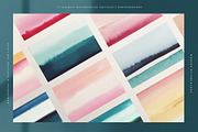 Modern Watercolor Backgrounds, a Texture Graphic by Basia Stryjecka (Thumbnail 2 of 12)