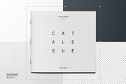 Square Catalog Mockup Kit, a Books & Magazine Mockup by Catkie - Digital Art (Thumbnail 2 of 9)