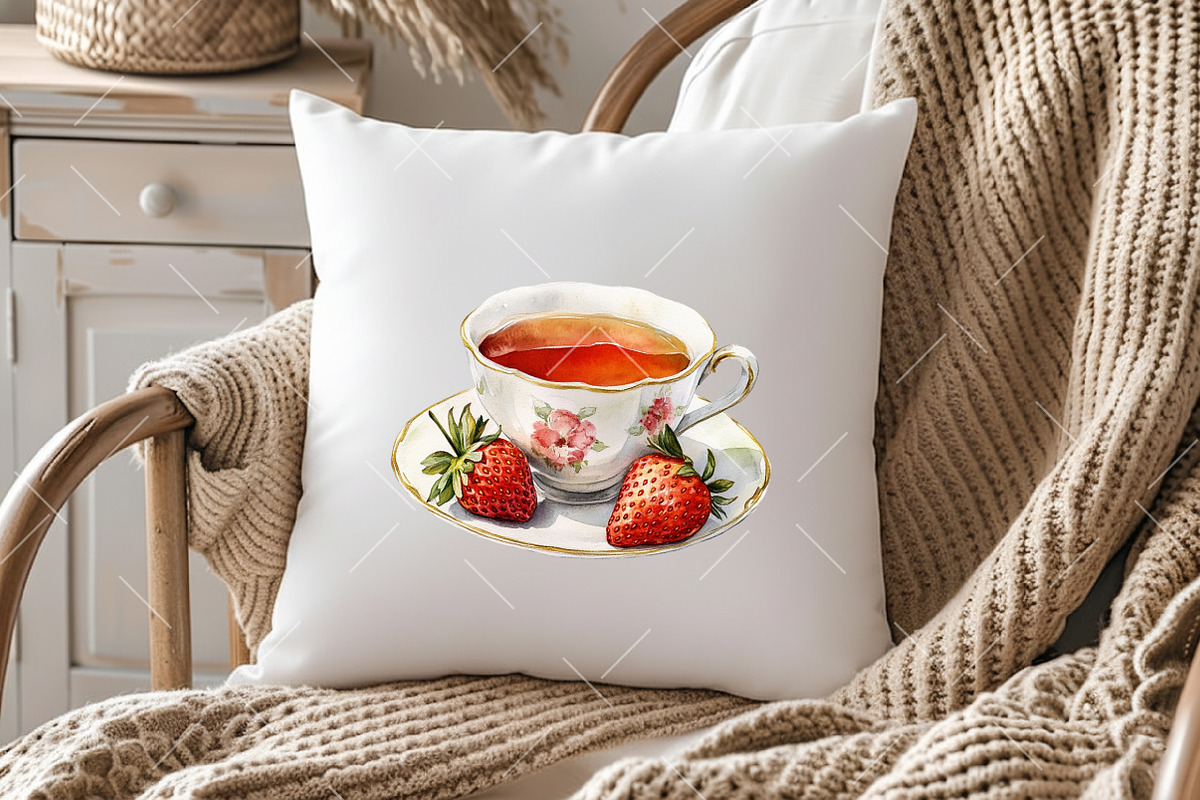 Strawberry Spring Gingham Clipart, an Illustration by OK Design (Photo 4 of 6)