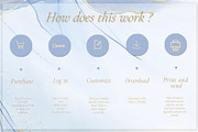 Canva *Elegant Wedding* Invitation, an Invitation Template by ElladesignCo (Thumbnail 5 of 5)