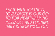 Loverynote – Soft Handwriting Font, a Handwritten Font by TypeTasty Font (Thumbnail 10 of 10)