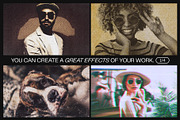 12 Photo Effect Templates, a Layer Style Add-On by iDoodle Studio (Thumbnail 3 of 6)