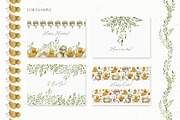 Watercolor Happy Easter set, an Object Graphic by OrangePeafowlArt (Thumbnail 12 of 17)