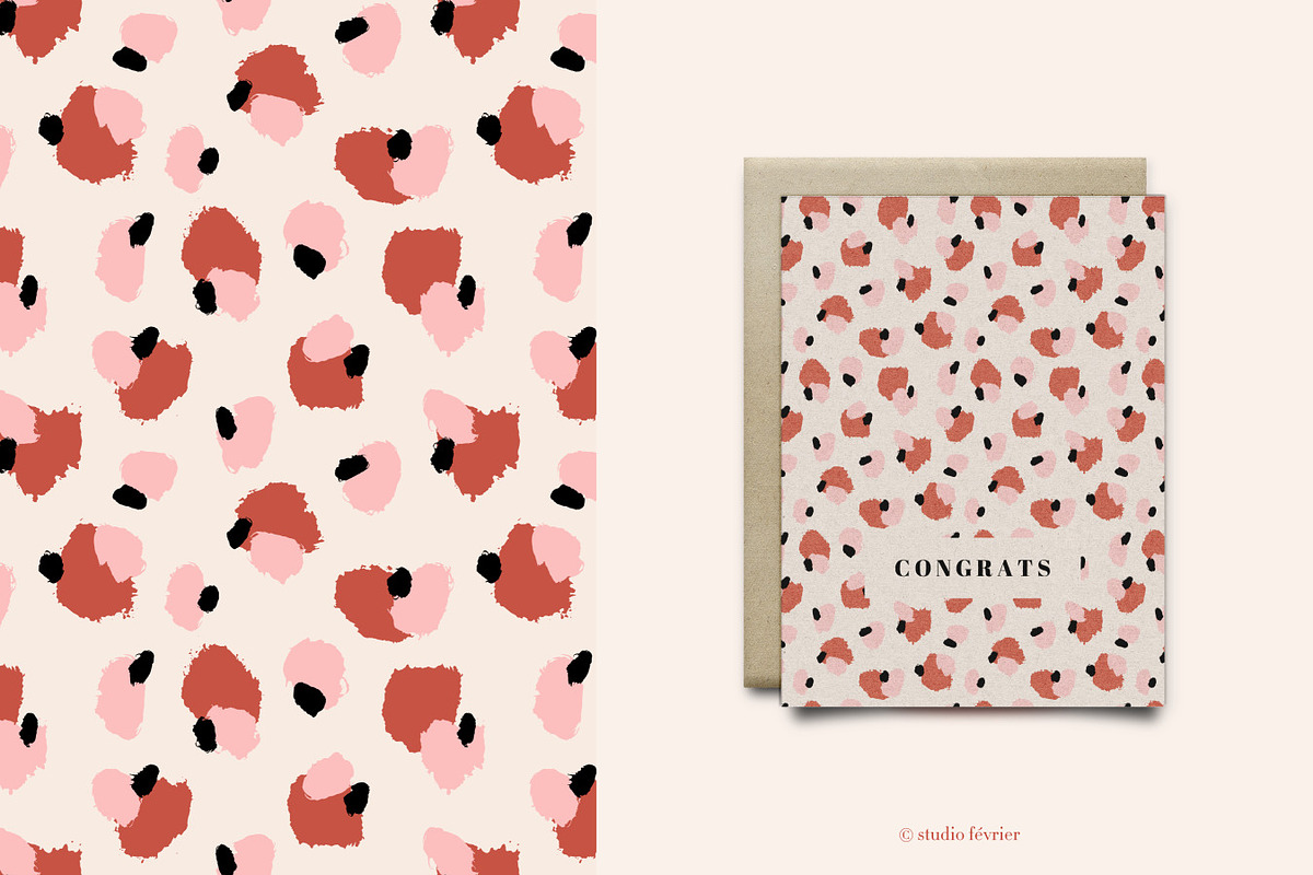 Abstract Painted Seamless Patterns, a Pattern Graphic by Studio Fevrier (Photo 8 of 8)