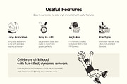 Animated Basketball Illustration Set, a Sport Illustration by Vectors Market (Thumbnail 2 of 5)